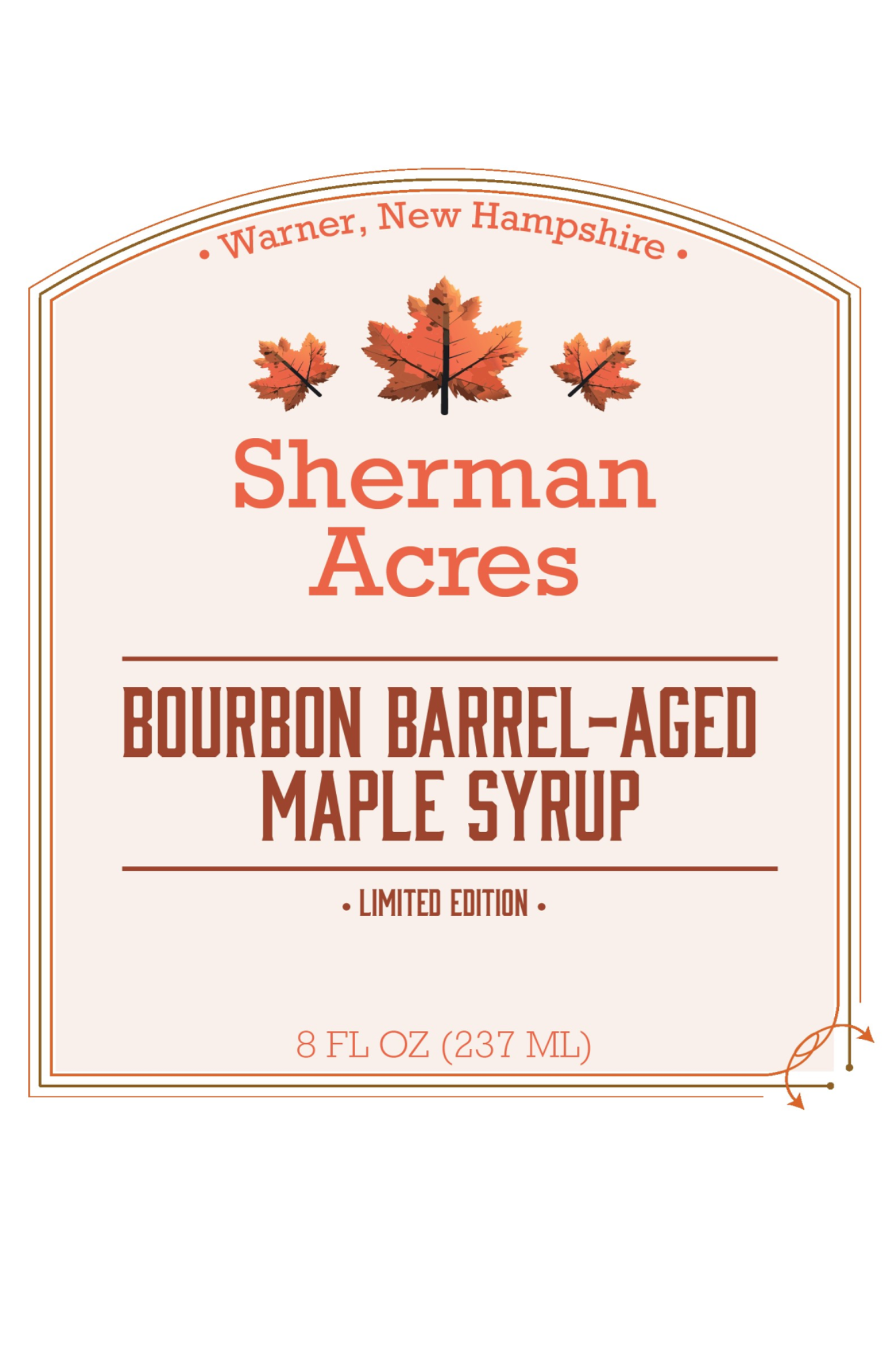 Bourbon Barrel Aged Maple Syrup