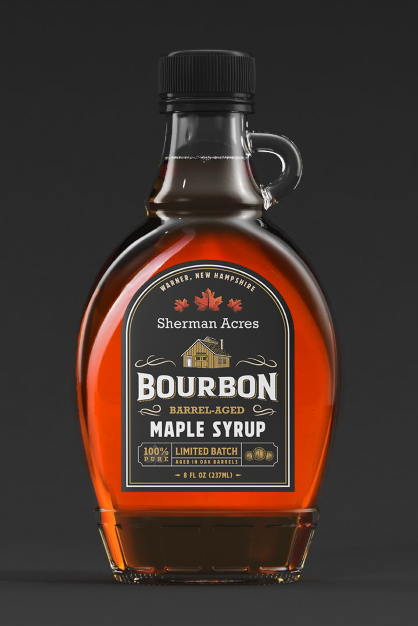 Bourbon Barrel Aged Maple Syrup