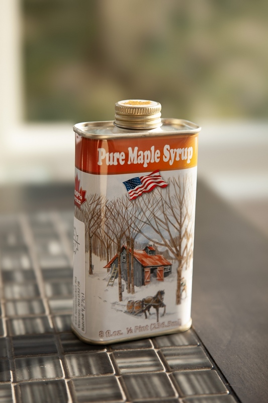 Maple Syrup Tin - 1/2 Pint