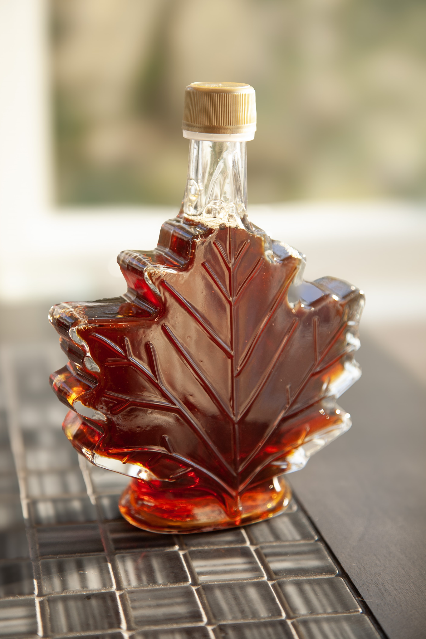 Maple Syrup - Glass Maple Leaf - 8.45oz