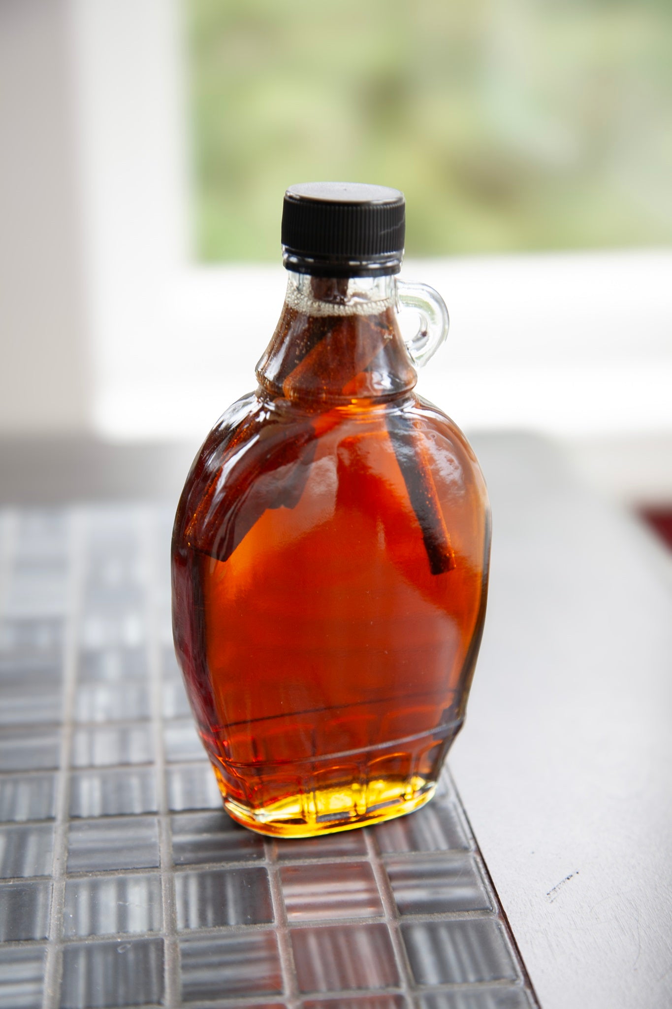 Cinnamon Infused Maple Syrup - 8oz