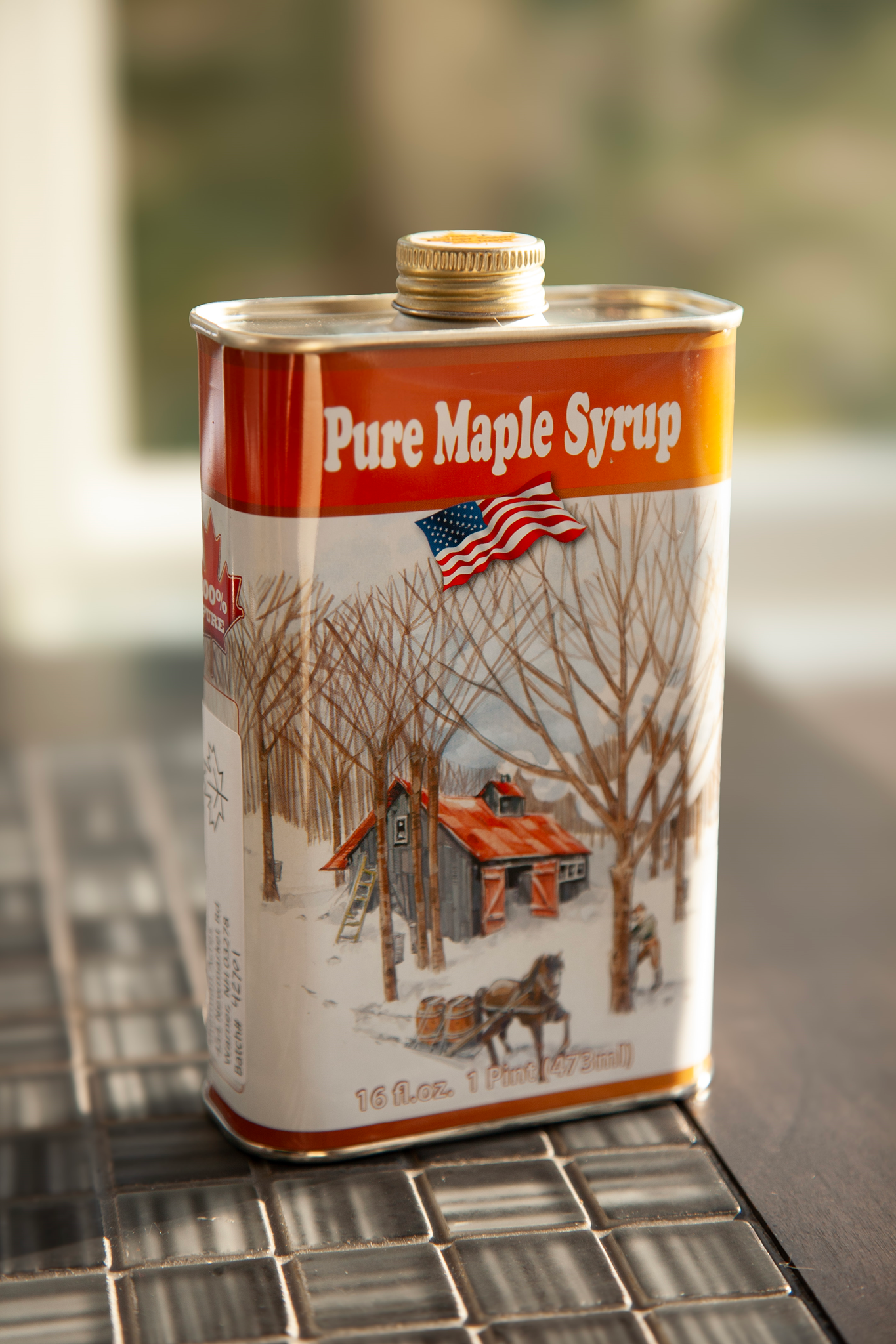 Maple Syrup Tin - 1 Pint